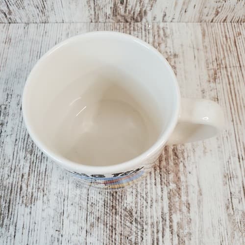 Vintage Mug Shanty Coffee Mug Dog Surfer Hang Ten Tea Cup signed Cahill - Thumbnail 4