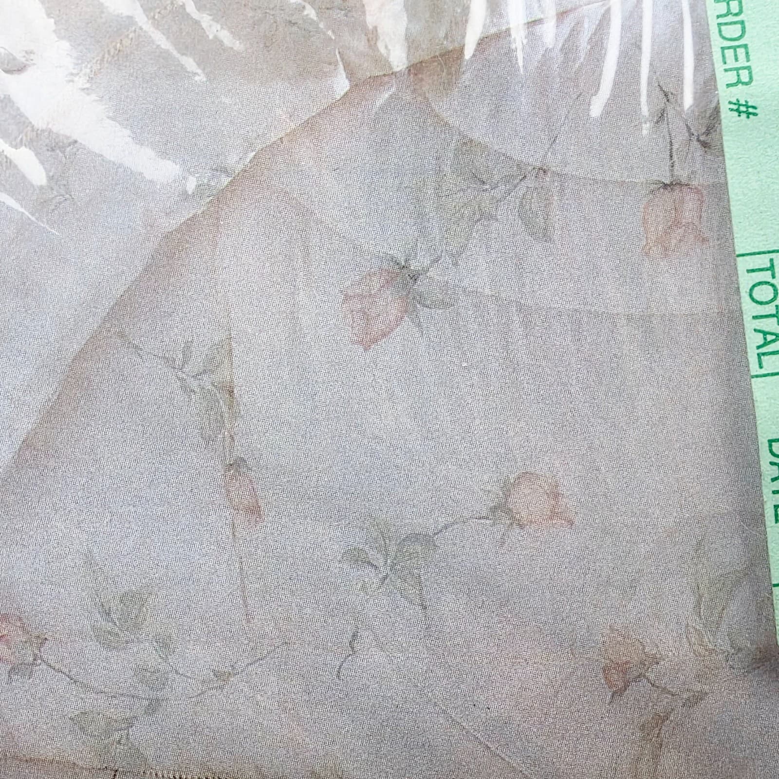 Vtg Jessica McClintock Anniversary Rose Egyptian Cotton Queen Fitted Sheet NOS - Thumbnail 10