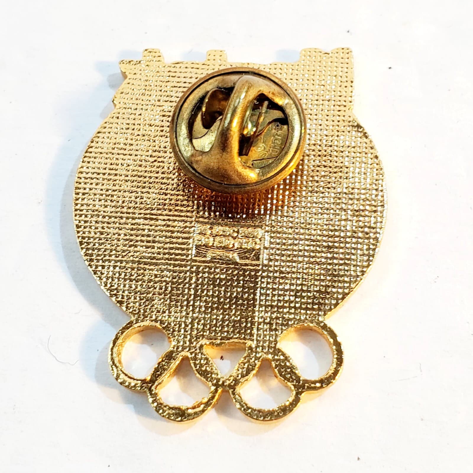 Vtg 1996 Atlanta Olympics BASEBAL Kodak Worldwide Sponsor Metal Enamel Lapel Pin - Thumbnail 2