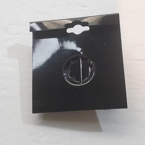 Vintage Resin Best Witches Halloween Witch Brooch Pin - Thumbnail 2