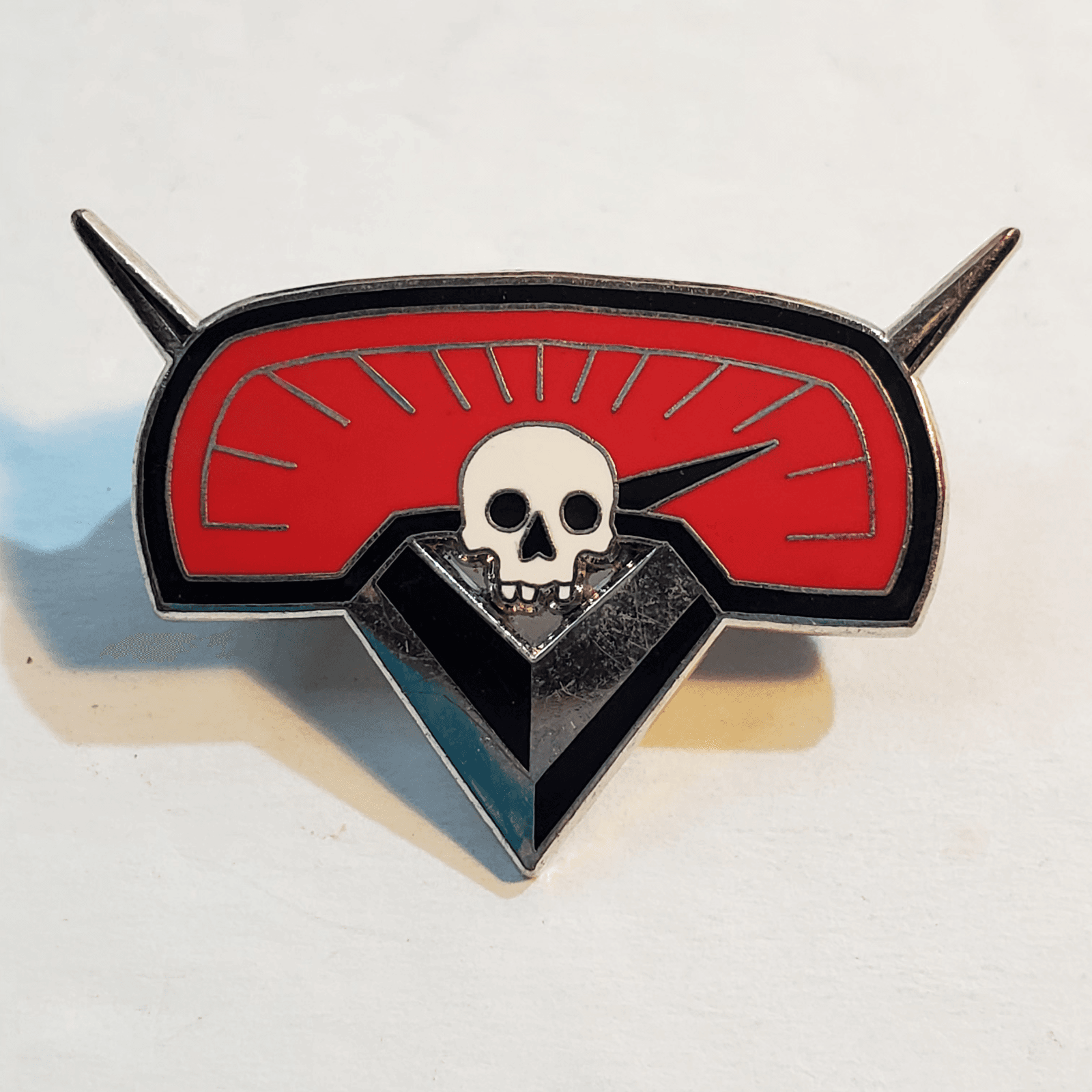 Nothing The Nocturnal Reader's Box Monthly Subscription Skull Lapel Tack Pin