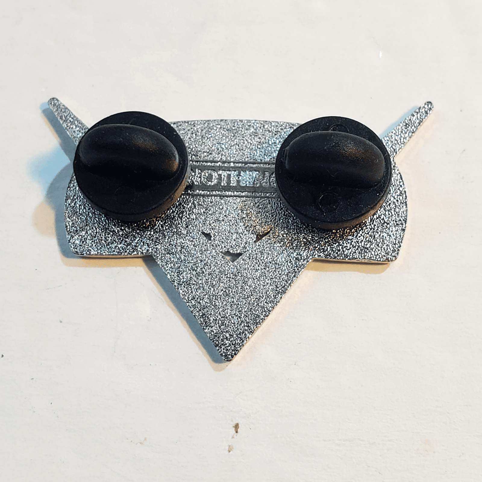 Nothing The Nocturnal Reader's Box Monthly Subscription Skull Lapel Tack Pin - Thumbnail 2
