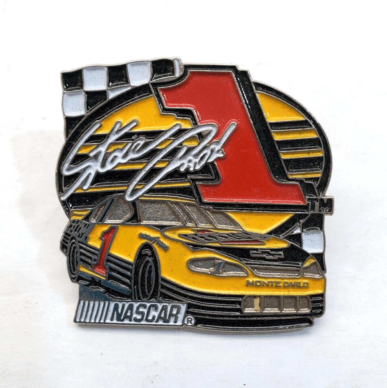 Nascar Racing Steve Park Penzoil Monte Carlo #1 Signature Logo Hat Tack Pin