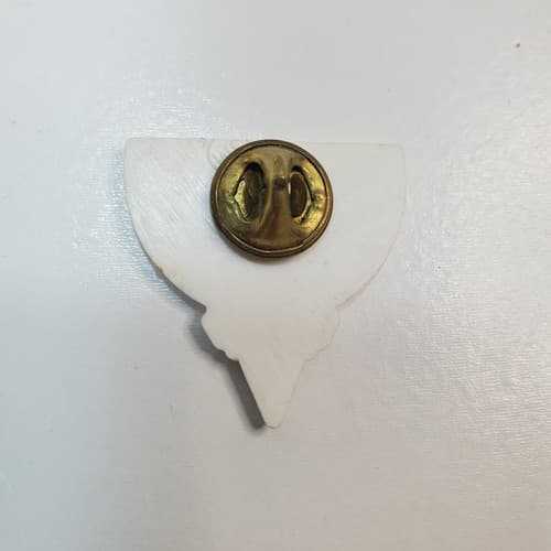 Vintage Kentucky Derby Festival 1993 Plastic Pegasus Lapel Pin Horse Race Badge - Thumbnail 2