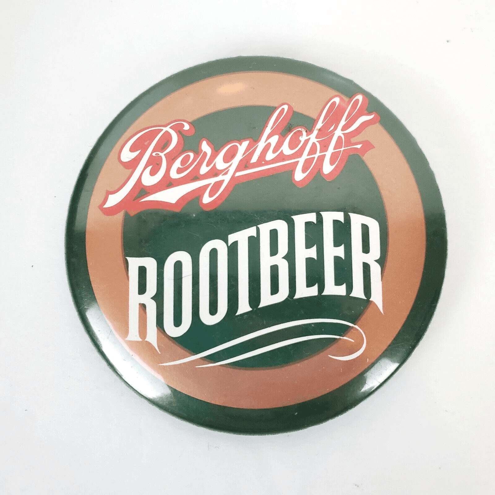 Vintage Berghoff Root Beer Promotional Pin Berghoff Restaurant Chicago