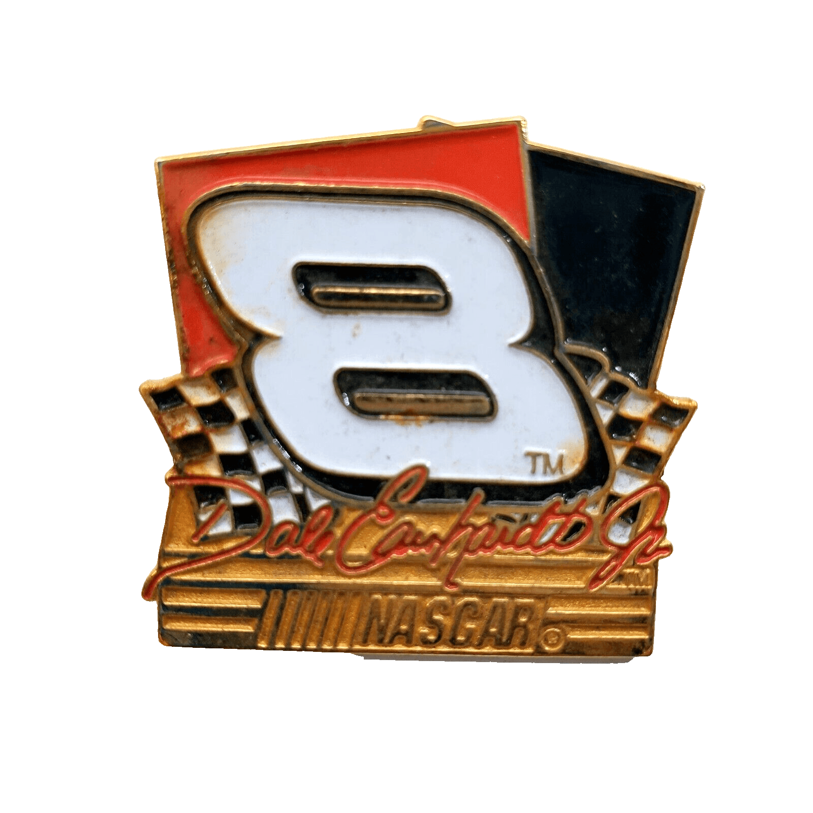 Vintage Nascar Racing Dale Earnhardt Jr #8 Signature Logo Hat Tack Pin 2000