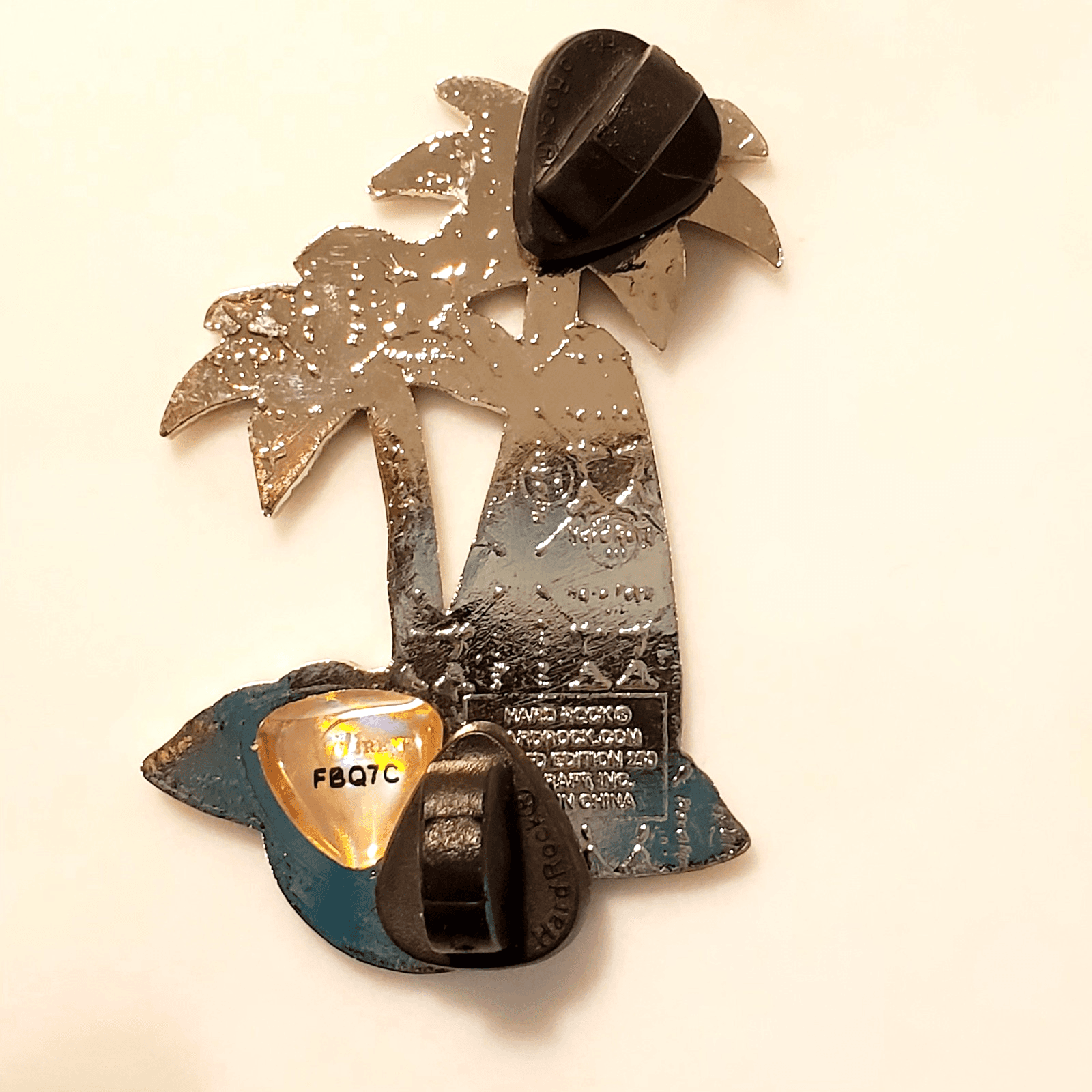Vintage Hard Rock Cafe Destin Surfboard Series Limited Edition Lapel Cap Pin - Thumbnail 2