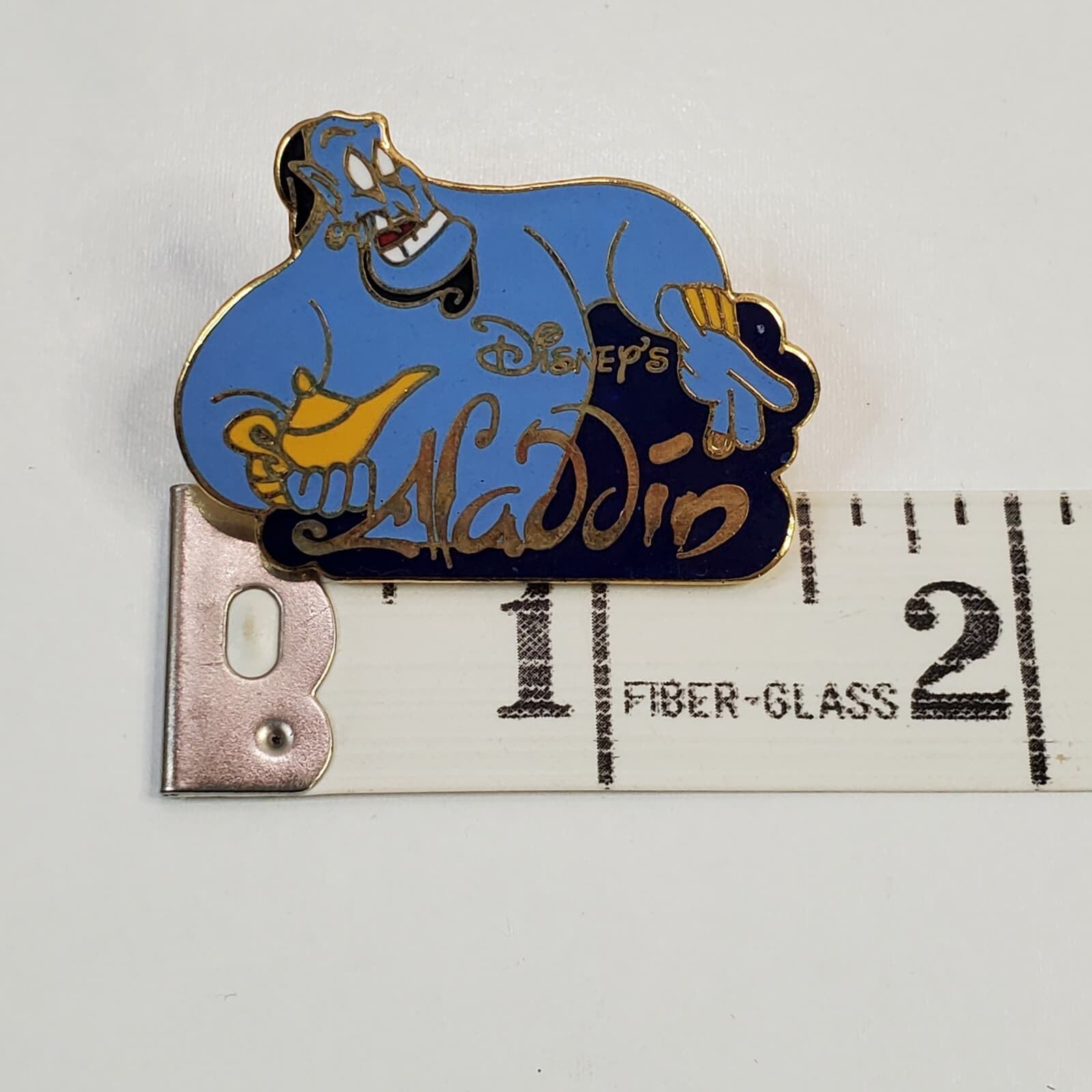 Vintage Disney Aladdin Genie & Magic Golden Lamp Pin 90s Designs - Thumbnail 4