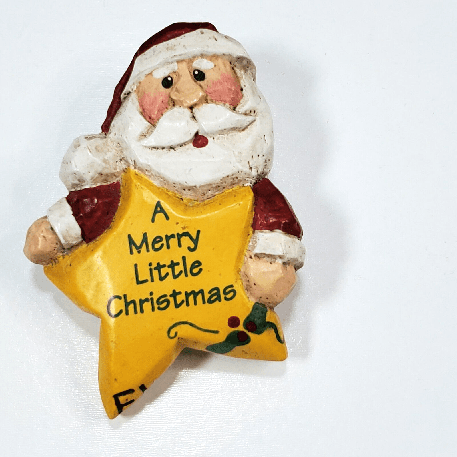 Midwest Of Cannon Falls Eddie Walker Santa “A MERRY LITTLE CHRISTMAS” Lapel Pin
