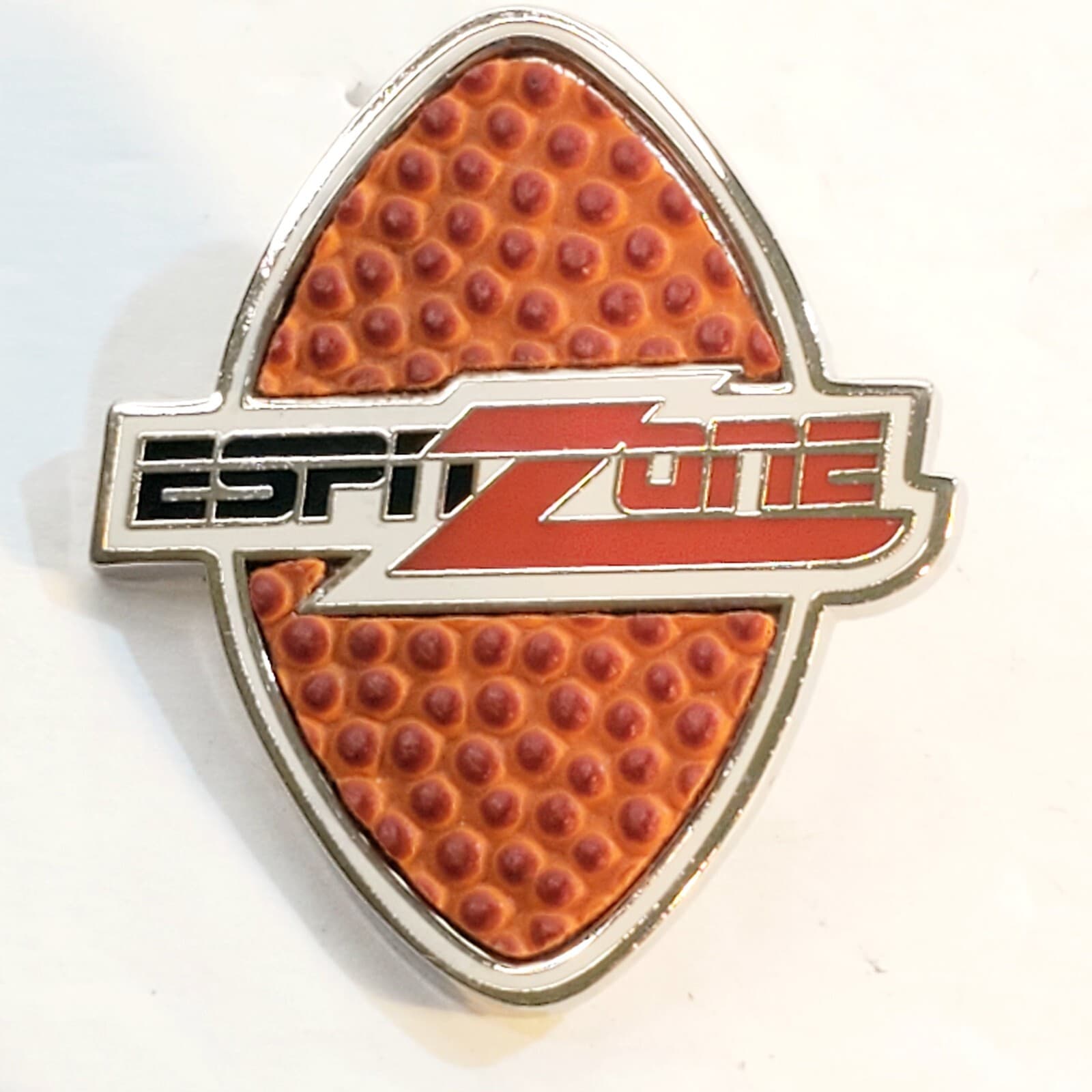 Disney ESPN Zone Football Lapel Trading Tack Cap Pin Push Back Collectible