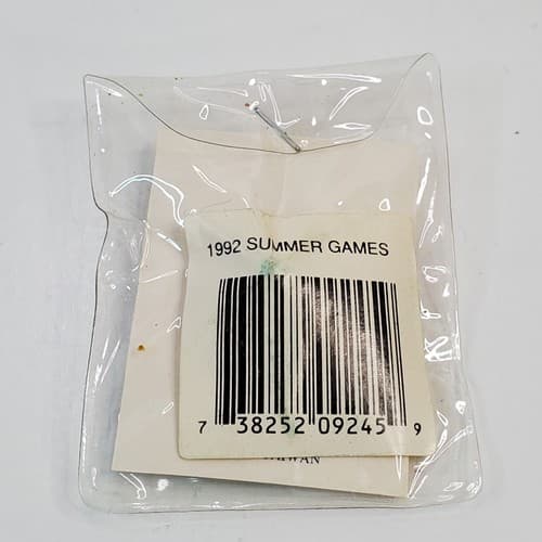 Vtg 1992 Olympics Barcelona Summer Games USA Enamel Pin Hat Tie Lapel Pinback - Thumbnail 3