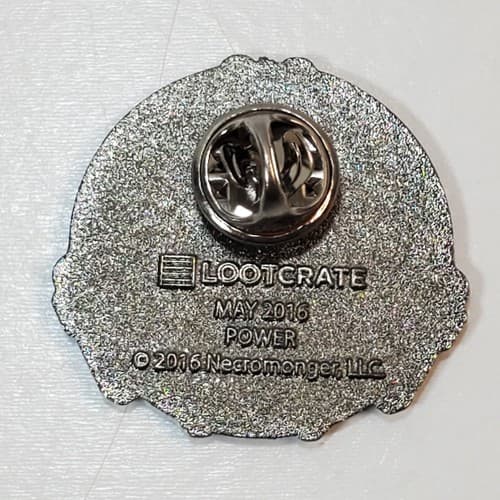 Lootcrate Necromonger Power 2016 Collectible Lapel Cap Coat Pin Badge - Thumbnail 2