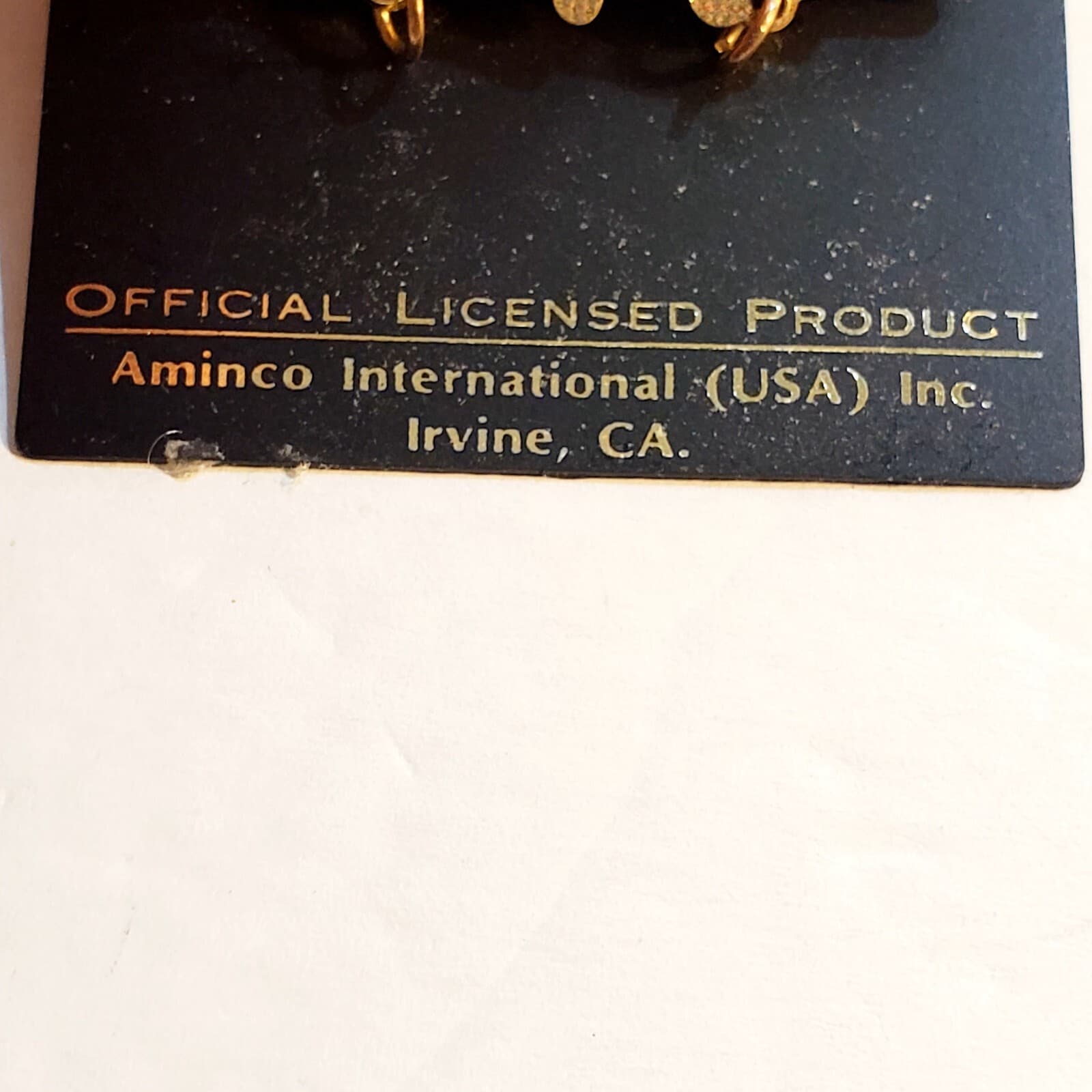 Vintage 1996 Atlanta Olympics Uniting The World Dangle Lapel Tack Cap Pin Badge - Thumbnail 3
