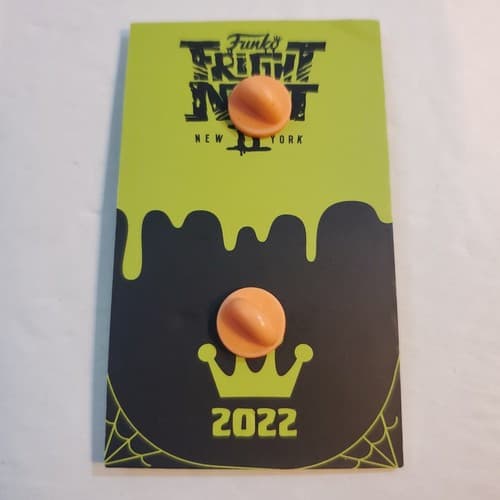 Vampire Freddy Funko Fright Night 2022 Lapel Tack Pin Halloween Bats New York - Thumbnail 2