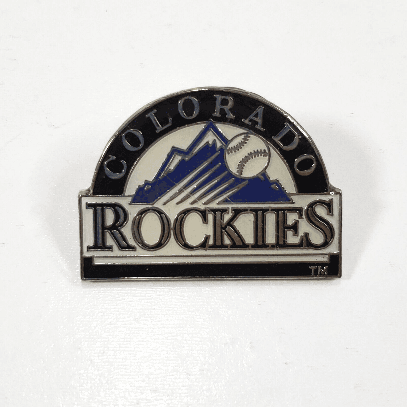VIntage 1992 Colorado Rockies Metal Enamel Lapel Logo Pin MLB Baseball