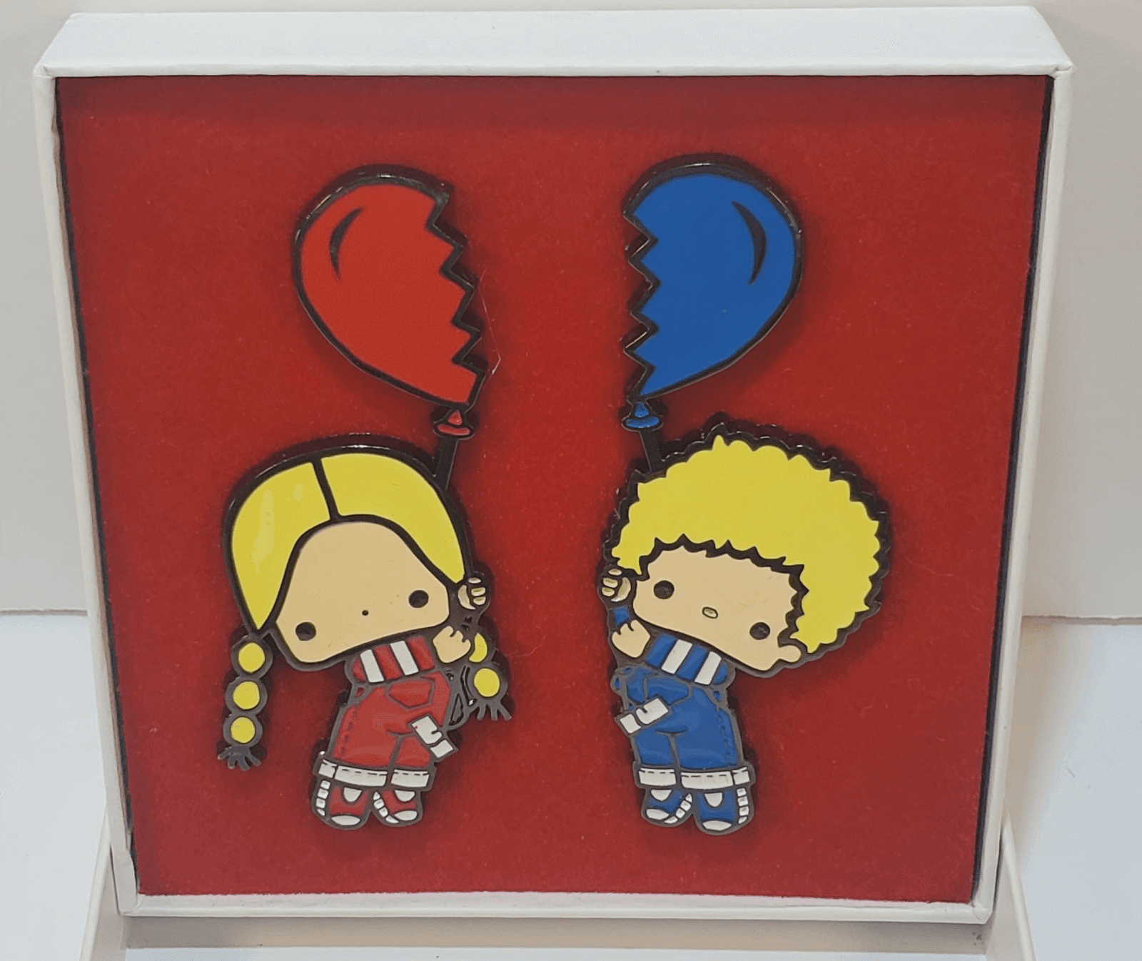 Sanrio Loot Crate Exclusive Patty and Jimmy Character Enamel Pin Set 2017