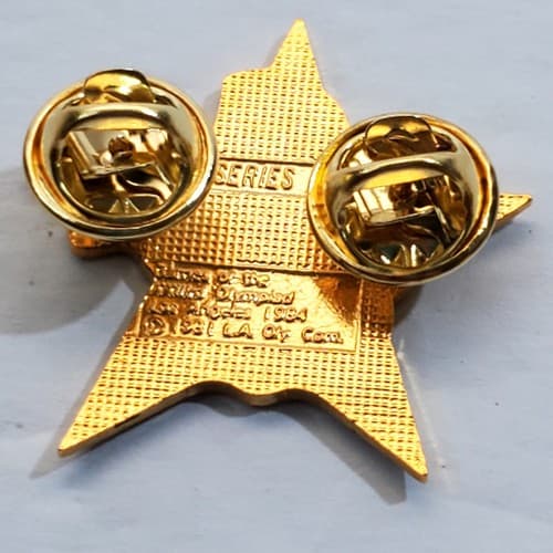 Vintage 1984 Sam the Eagle Rowing Los Angeles Olympic Star Tack Lapel Cap Pin - Thumbnail 2
