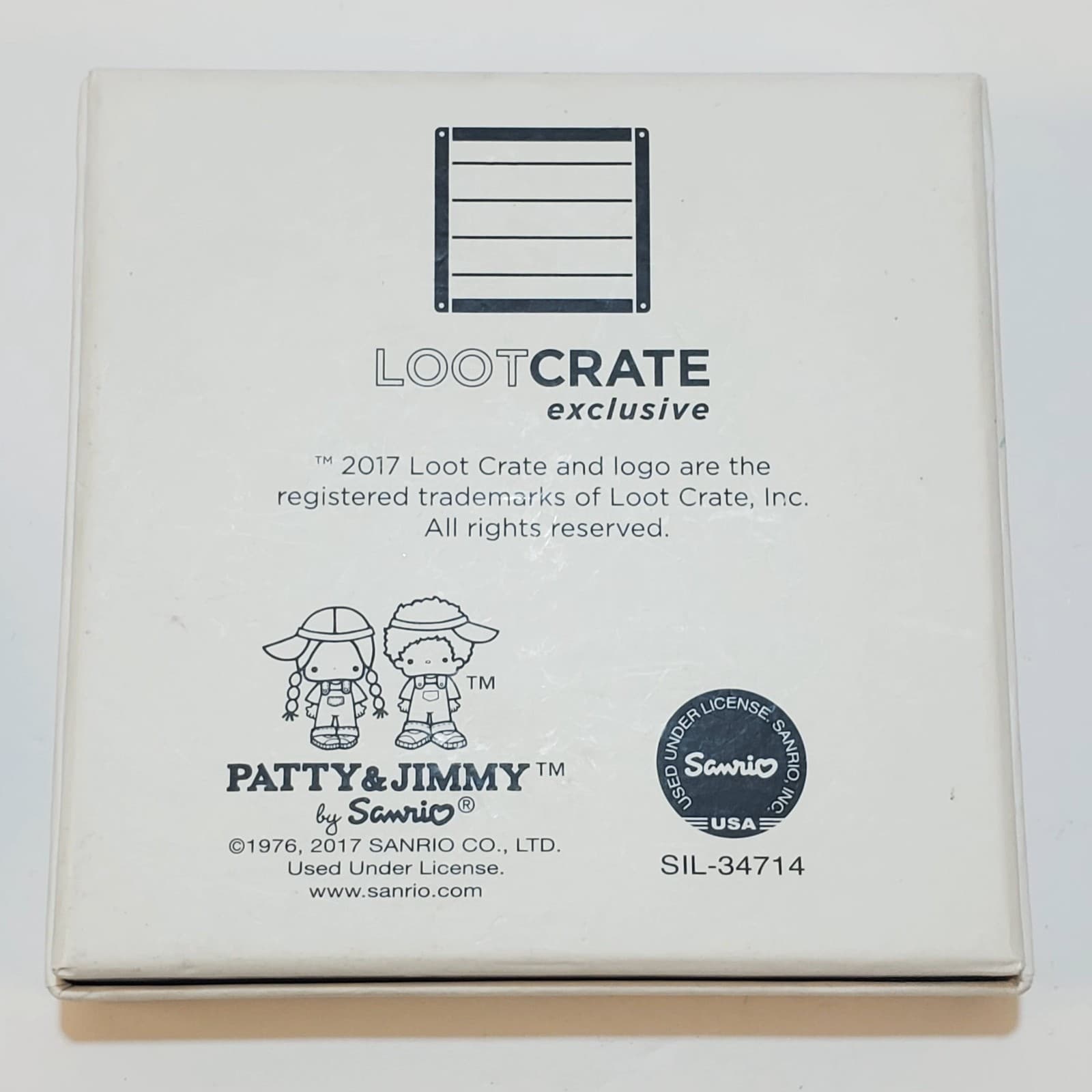 Sanrio Loot Crate Exclusive Patty and Jimmy Character Enamel Pin Set 2017 - Thumbnail 5