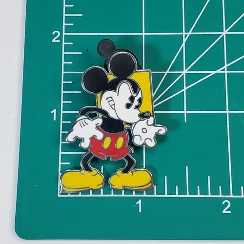 Disney 2010 Booster Collection Oh Mickey! Angry Mickey Trading Lapel Cap Pin - Thumbnail 4