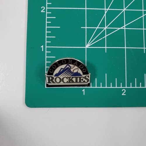 VIntage 1992 Colorado Rockies Metal Enamel Lapel Logo Pin MLB Baseball - Thumbnail 4