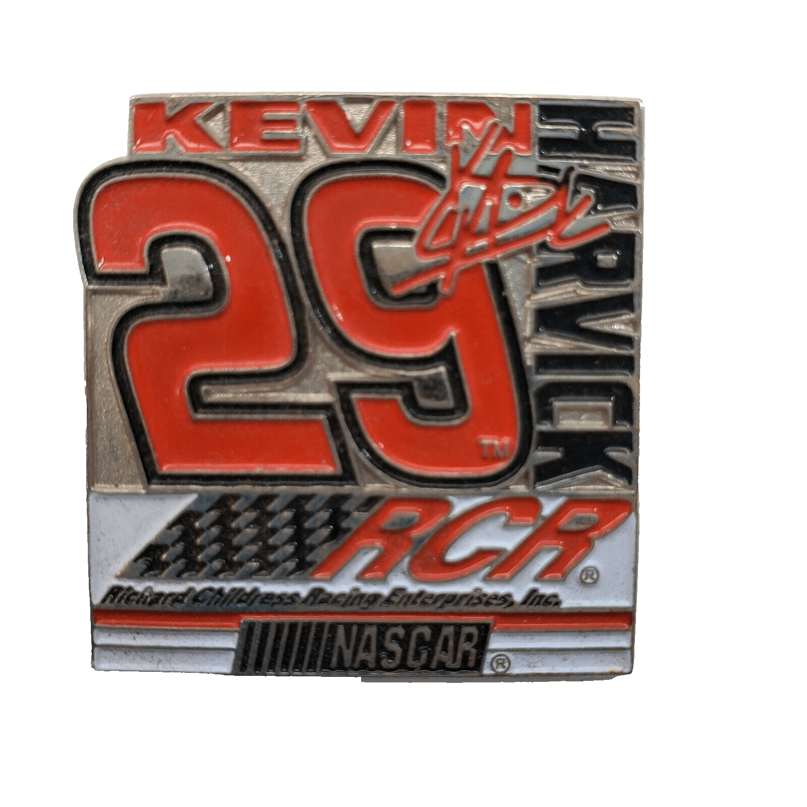 Nascar Racing Kevin Harvick RCR Logo Motorsports #29 Signature Logo Hat Tack Pin