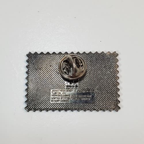 Vintage South Carolina 1970 6c USPS US Postal Service Stamp Lapel Pin Pinback - Thumbnail 2