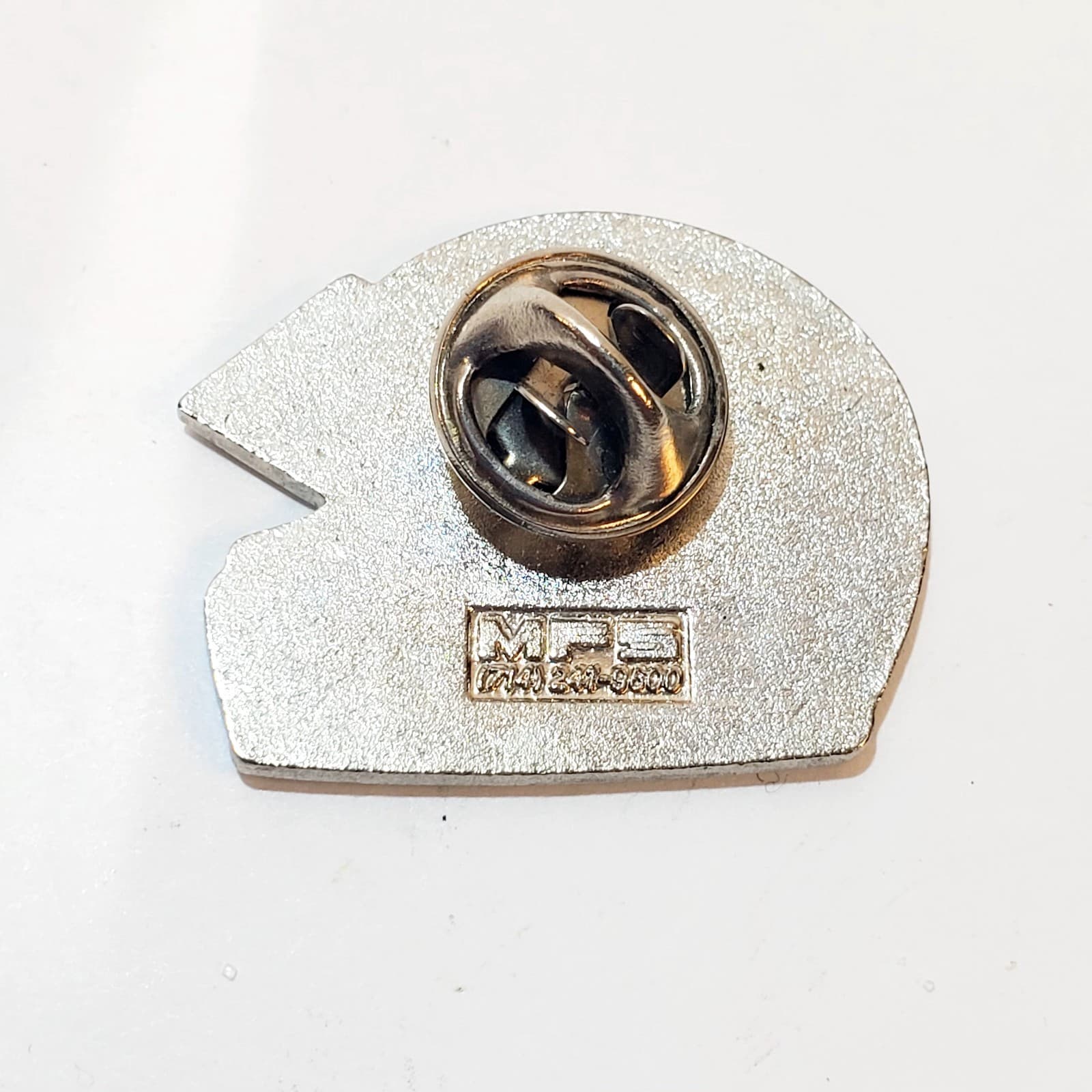 Vtg Dominic Dobson Helmet IndyCar 500 Racing Tack Lapel Cap Pin Fastest Rookie - Thumbnail 2