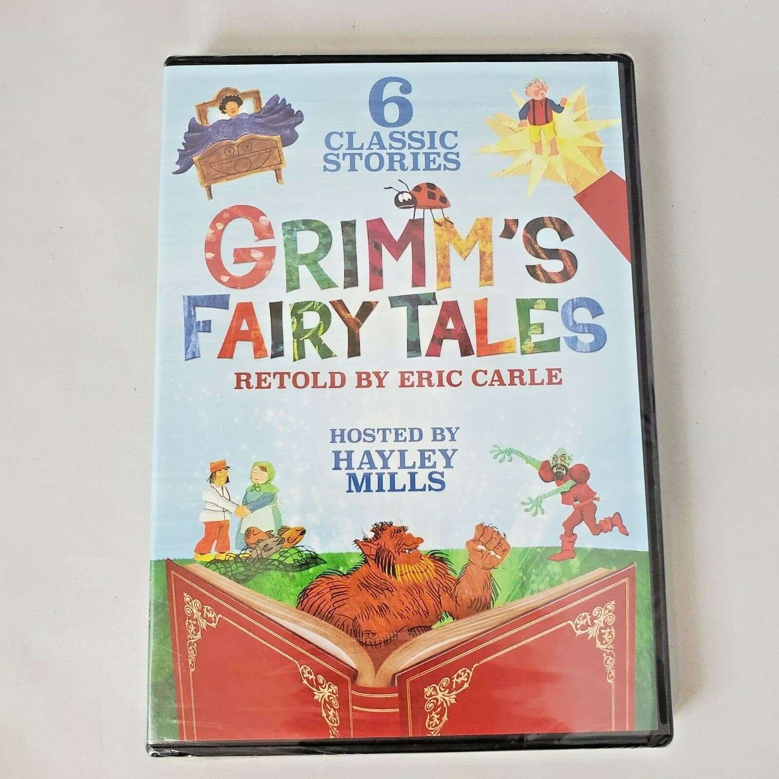 Grimms Fairy Tales: 6 Classic Stories (DVD, 2016) Hosted by Hayley Mills 84 min