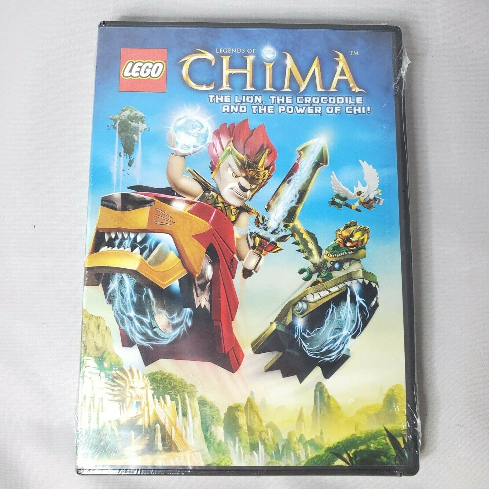 Lego Legends of Chima Lion Crocodile Power of Chi (DVD) Animated NEW