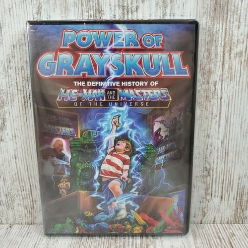Power Of Grayskull DVD Definitive History Of He-Man Masters Of The Universe