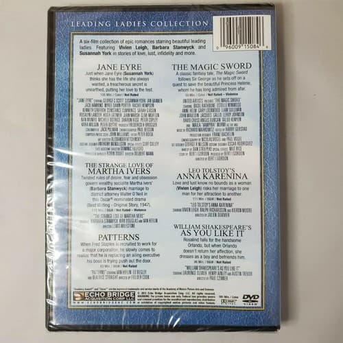 Leading Ladies 6 Great Films (DVD) Anna Karenina, Jane Eyre, As You Like It + 3 - Thumbnail 2