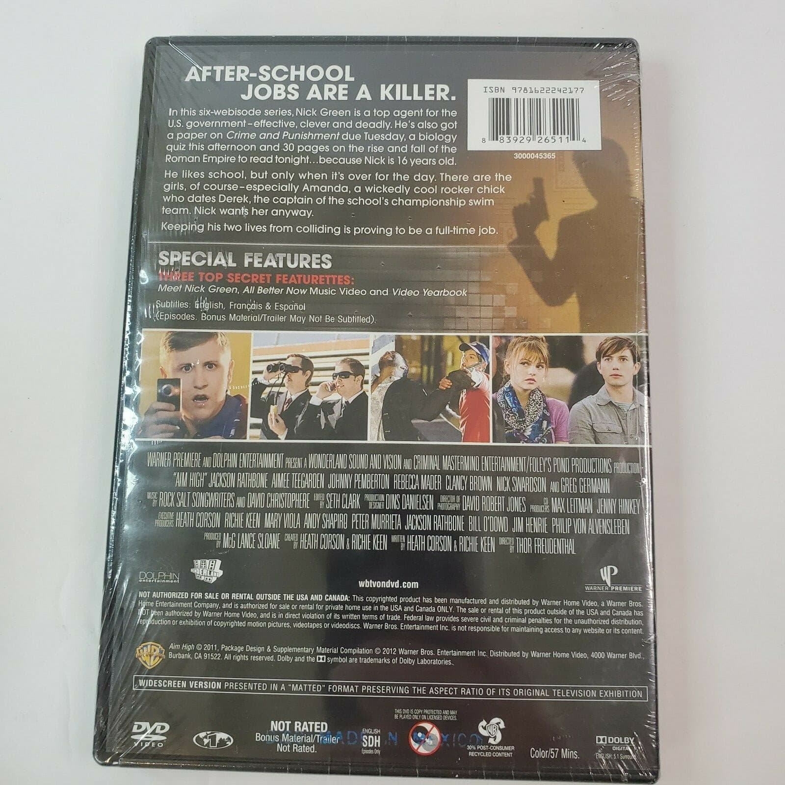 Aim High: The Complete First Season DVD 2012 New Sealed Gift - Thumbnail 2