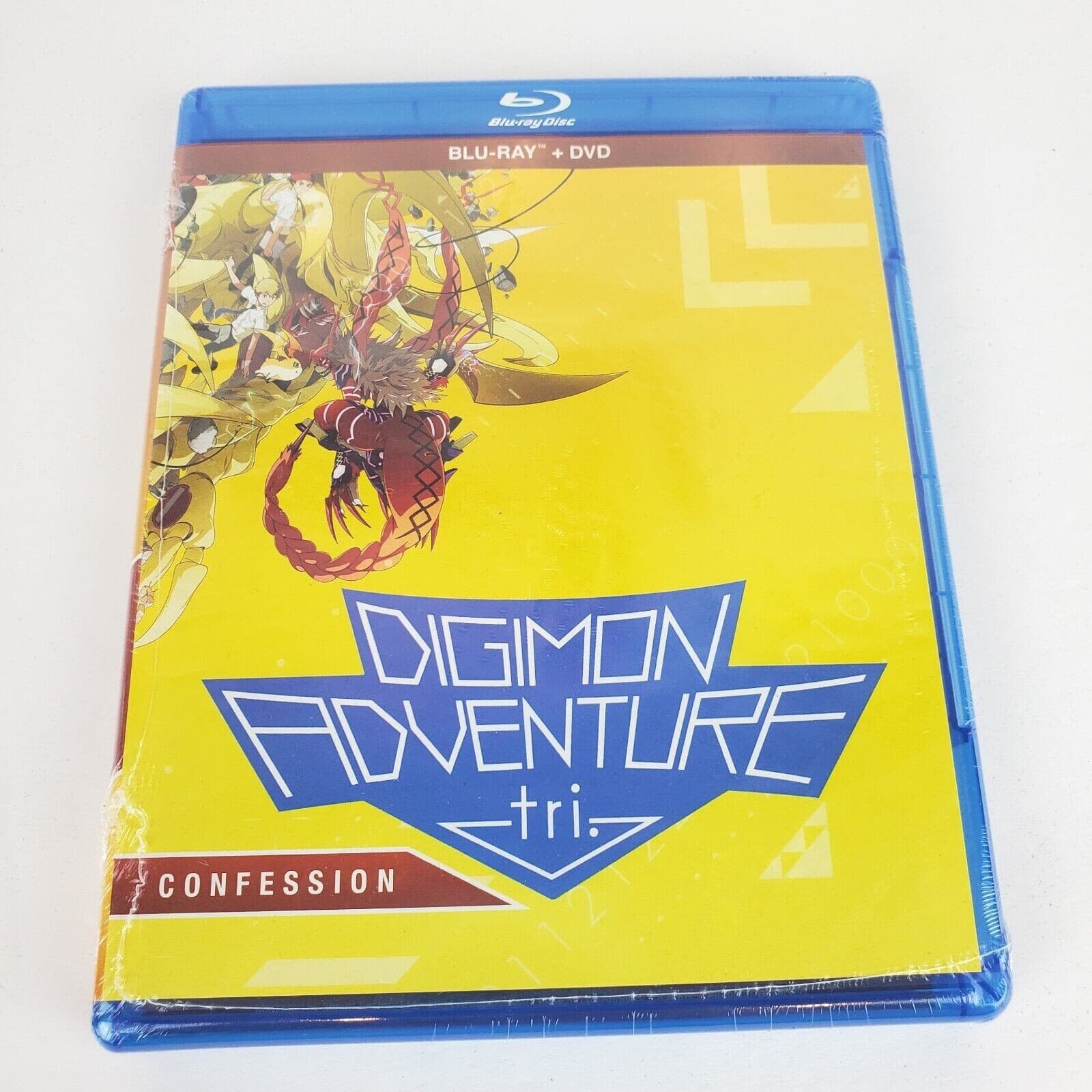 Digimon Adventure Tri - Confession bluray + dvd combo brand new sealed Anime