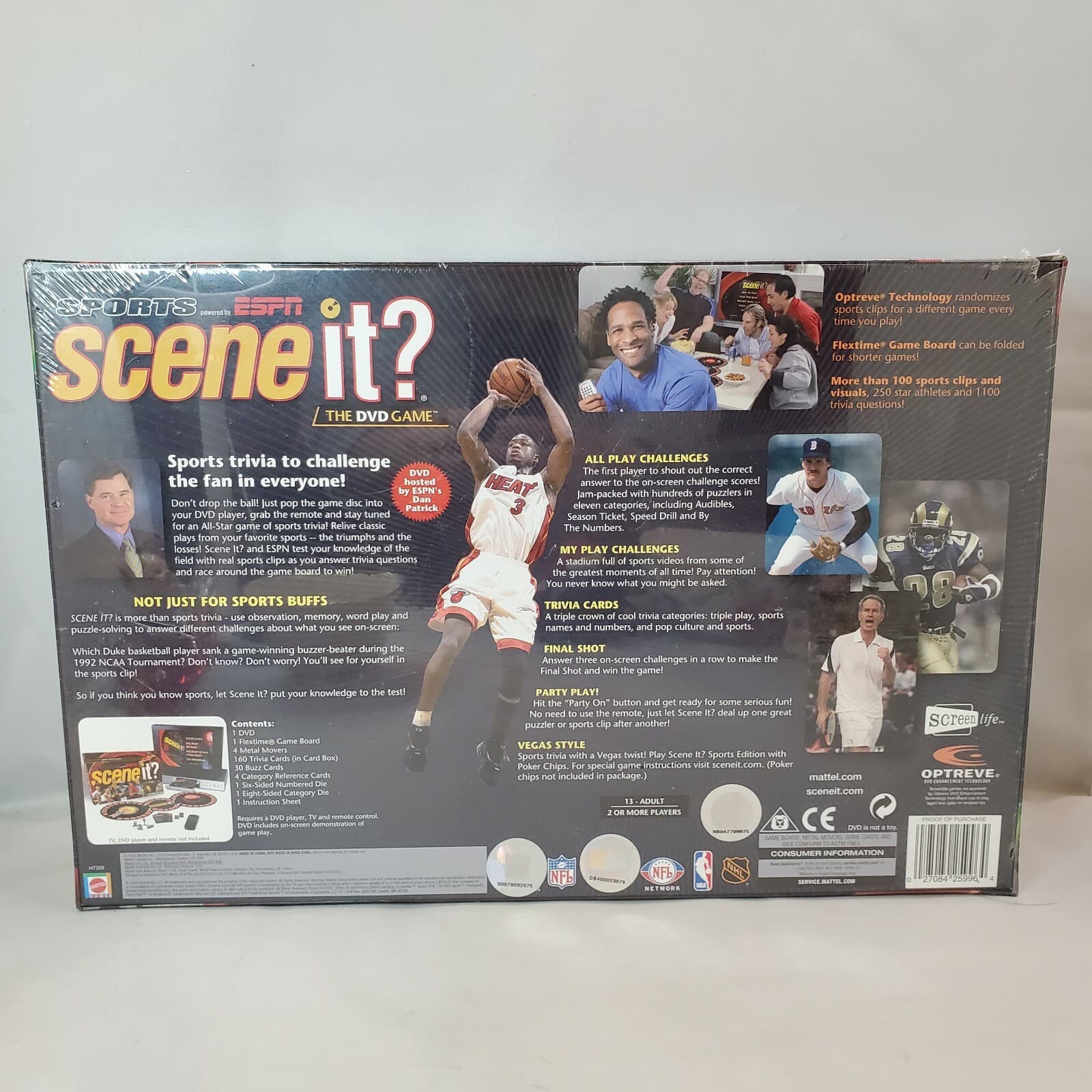 Scene It Sports Powered by ESPN The DVD Game Sports Trivia Brand New Sealed - Thumbnail 4