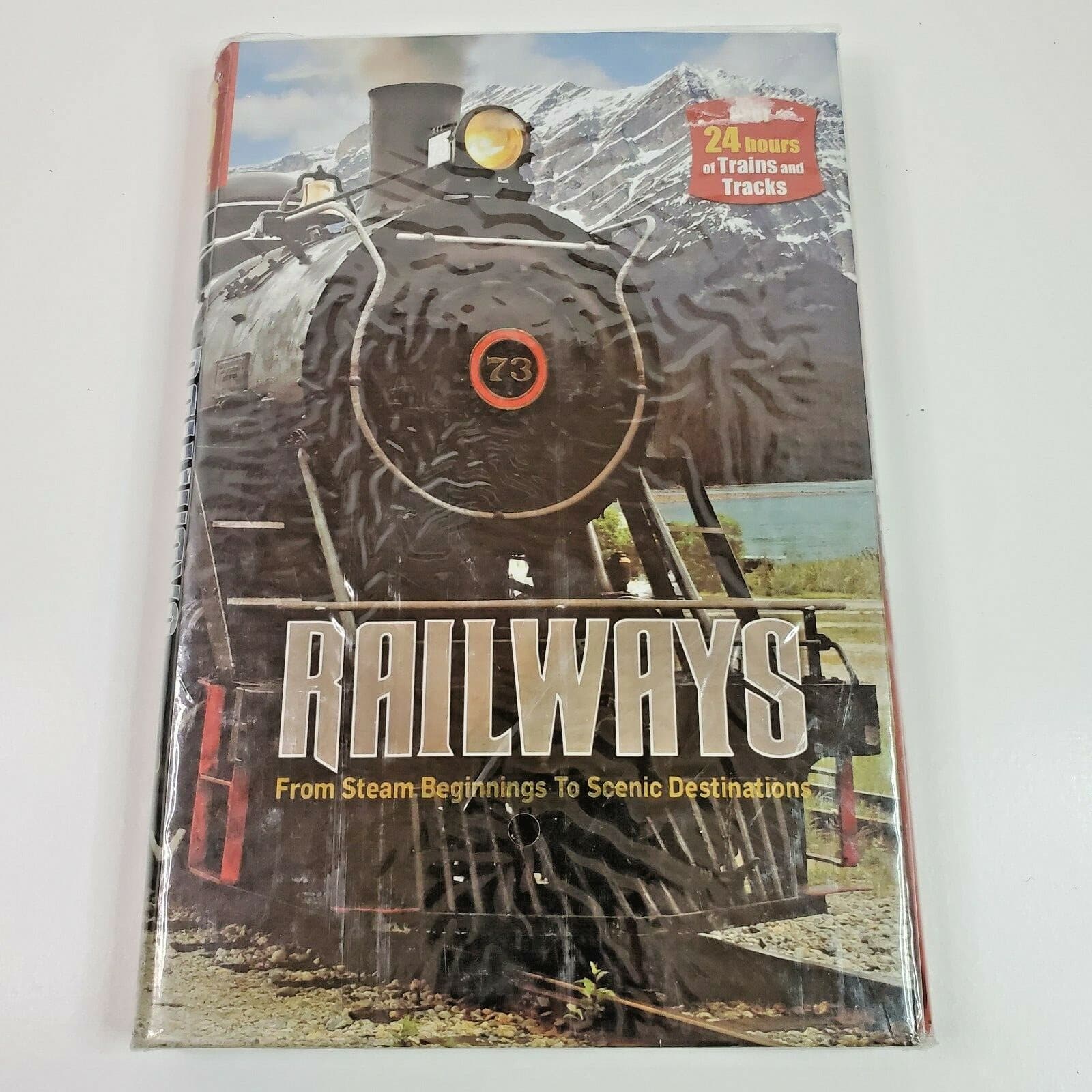Railways: From Steam Beginnings to Scenic Destinations 2014 6 DVD & Book Set