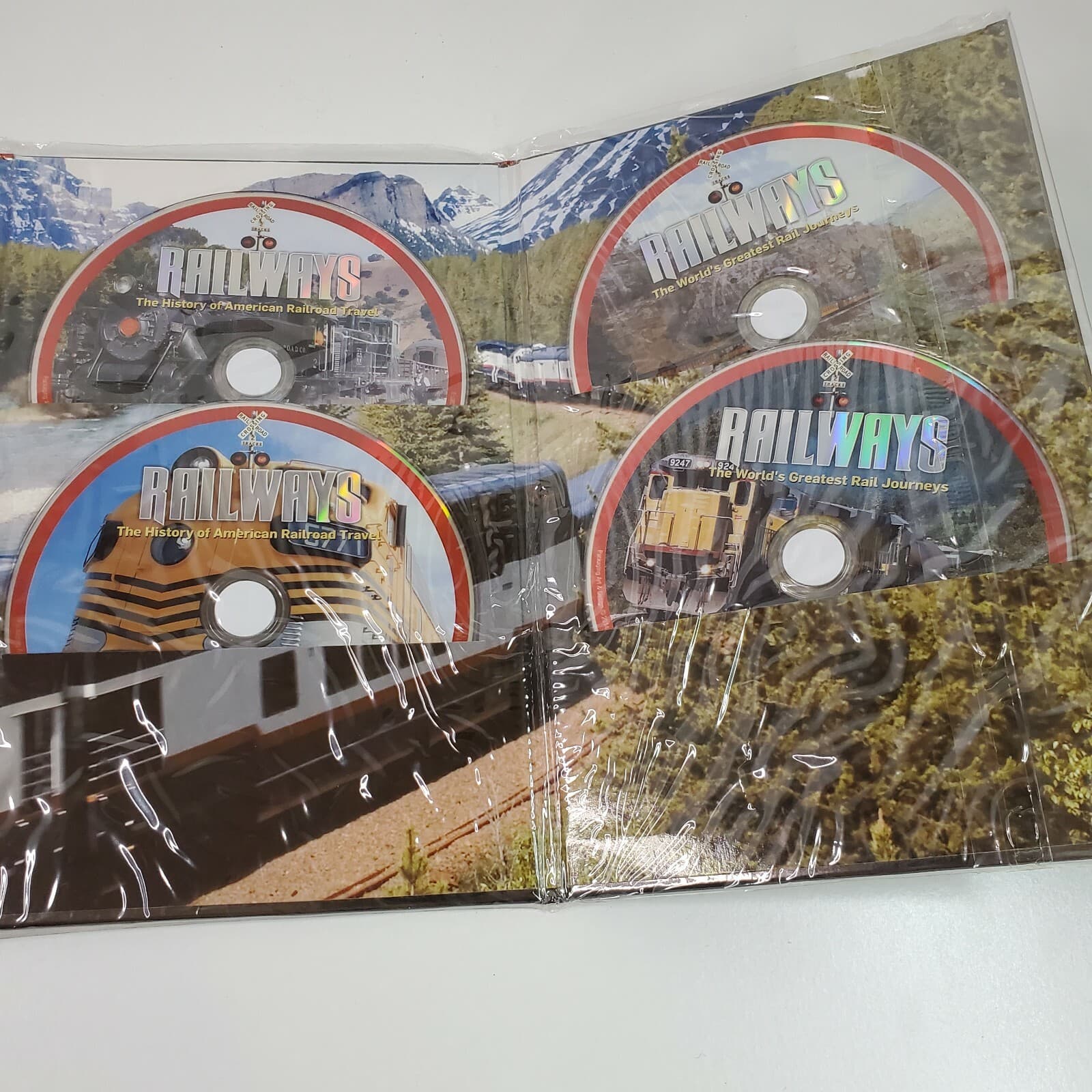 Railways: From Steam Beginnings to Scenic Destinations 2014 6 DVD & Book Set - Thumbnail 4