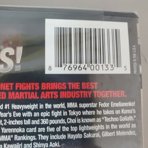 HDNet Fights: Fedor Returns "Yarrenoka" From Japan DVD NEW Mr STUFF - Thumbnail 3