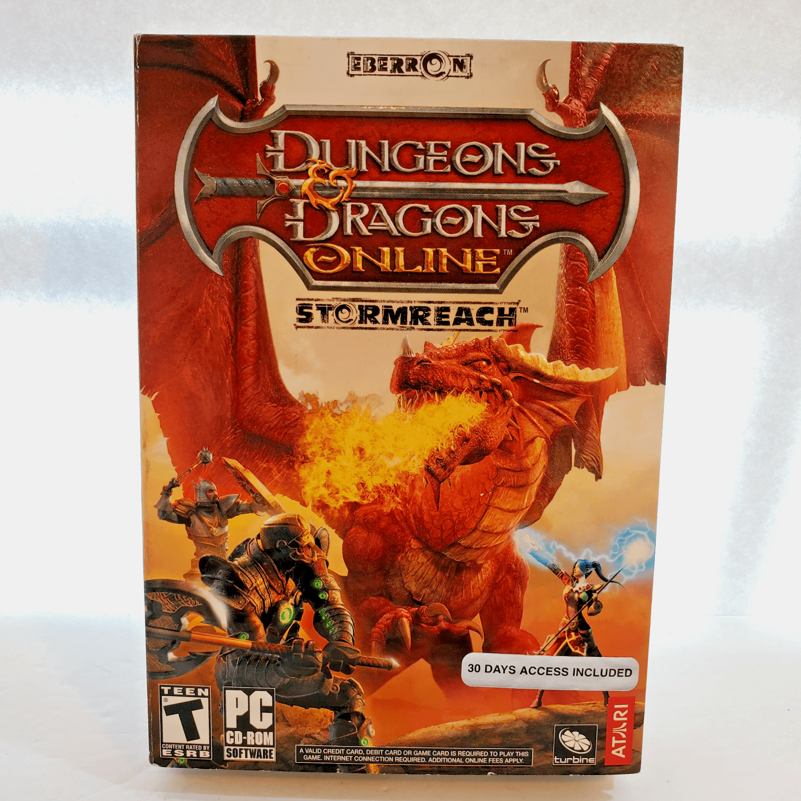 Dungeons & Dragons Online: Stormreach DVD-ROM (PC, 2006) New Sealed