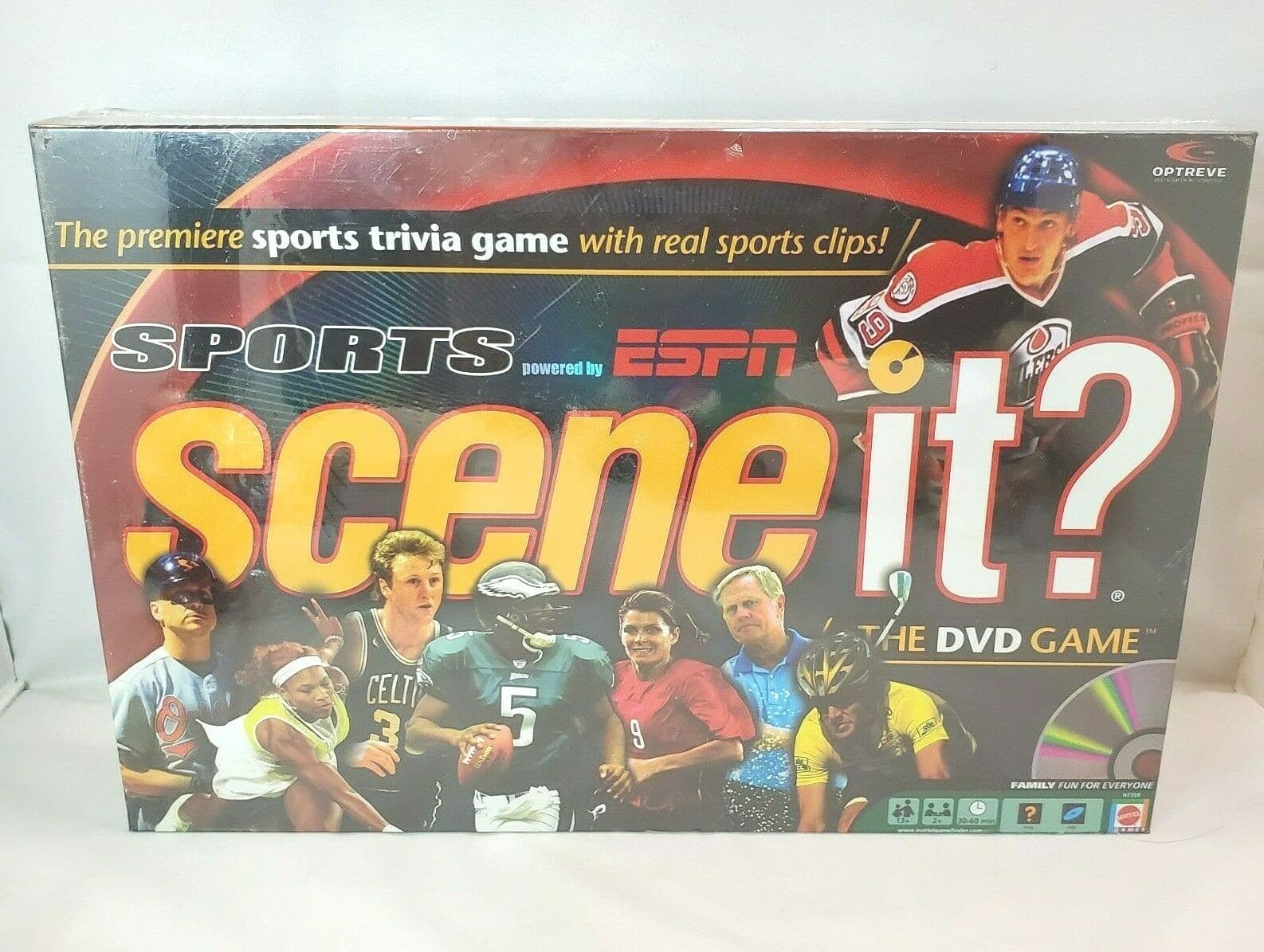 Scene It Sports Powered by ESPN The DVD Game Sports Trivia Brand New Sealed