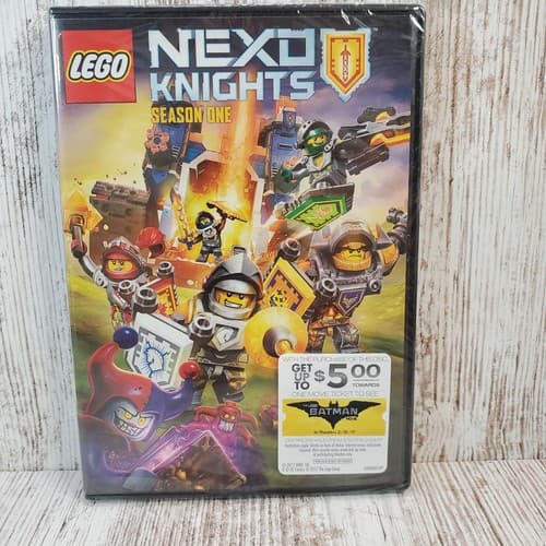 LEGO NEXO Knights: Season 1 (DVD, 2016, 2-Disc Set) NEW Sealed