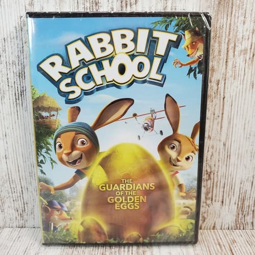 Rabbit School The Guardians of the Golden Eggs Dvd Brand New Sealed Easter
