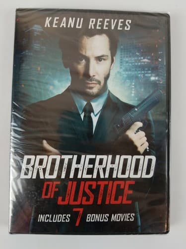 Brotherhood Of Justice & 7 Bonus Movies (DVD 2016) Keanu Reeves New Sealed