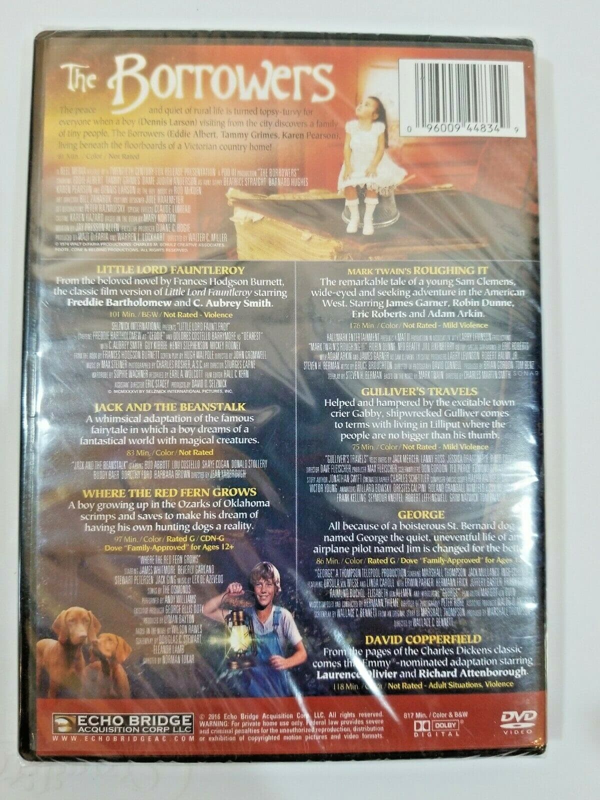 The Borrowers: Includes 7 Bonus Movies (DVD, 2016, 2-Disc Set) - New Sealed - Thumbnail 2