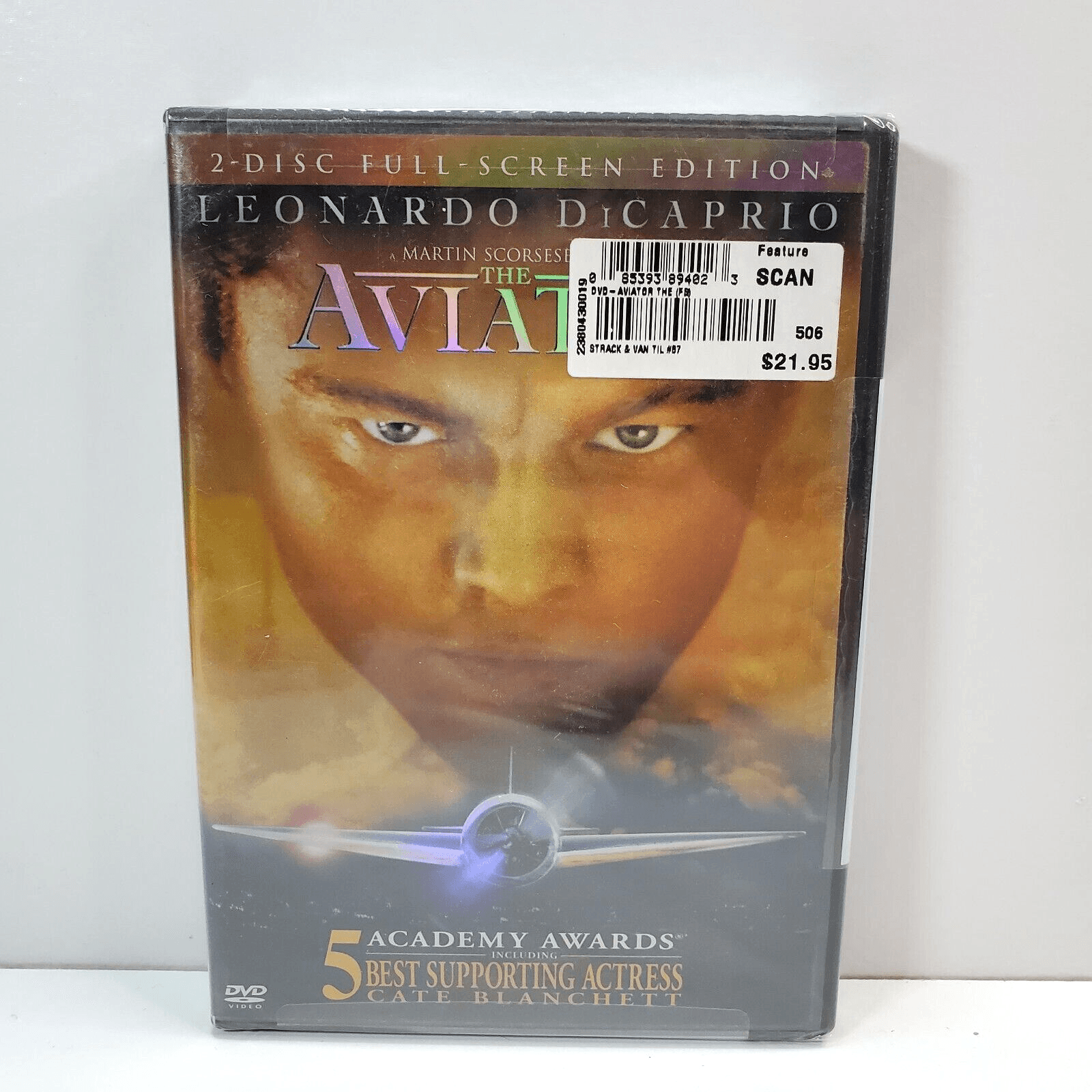 The Aviator DVD 2 Disc Widescreen Edition Movie Brand New Factory Sealed
