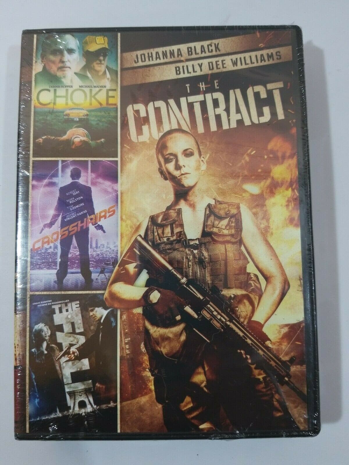 The Contract The Fall Choke Crosshairs 10-Movie Horror & Action Collection DVD