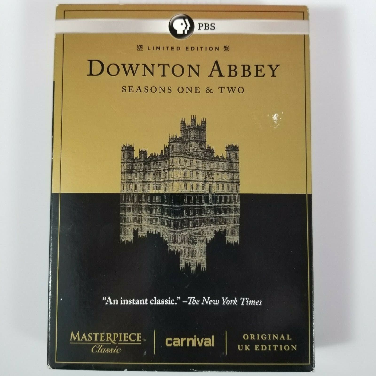 Masterpiece Classic: Downton Abbey - Seasons One Two DVD, 2012, 6-Disc Set