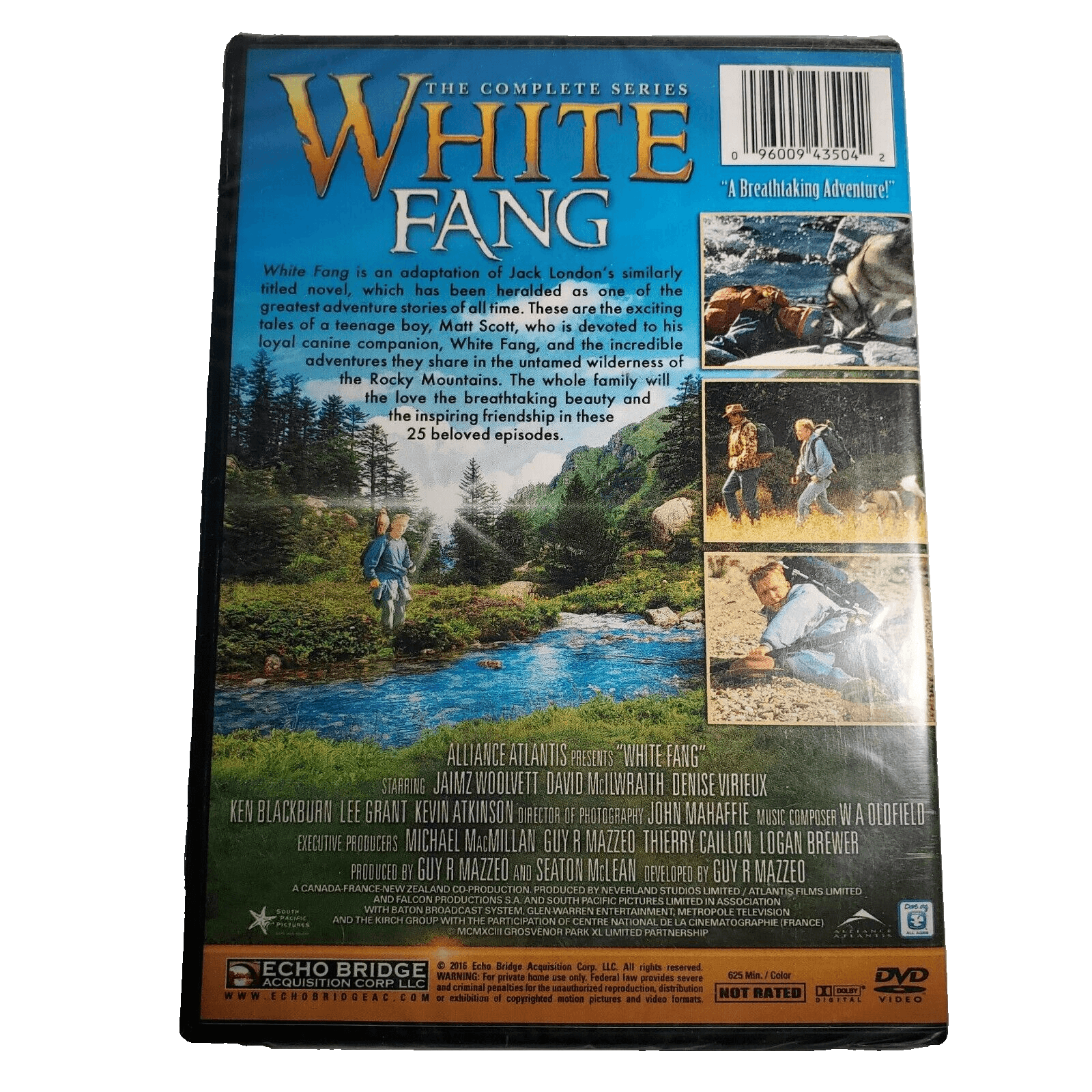 White Fang The Complete Series (DVD, 2016, 2-Disc Set) New Sealed - Thumbnail 2