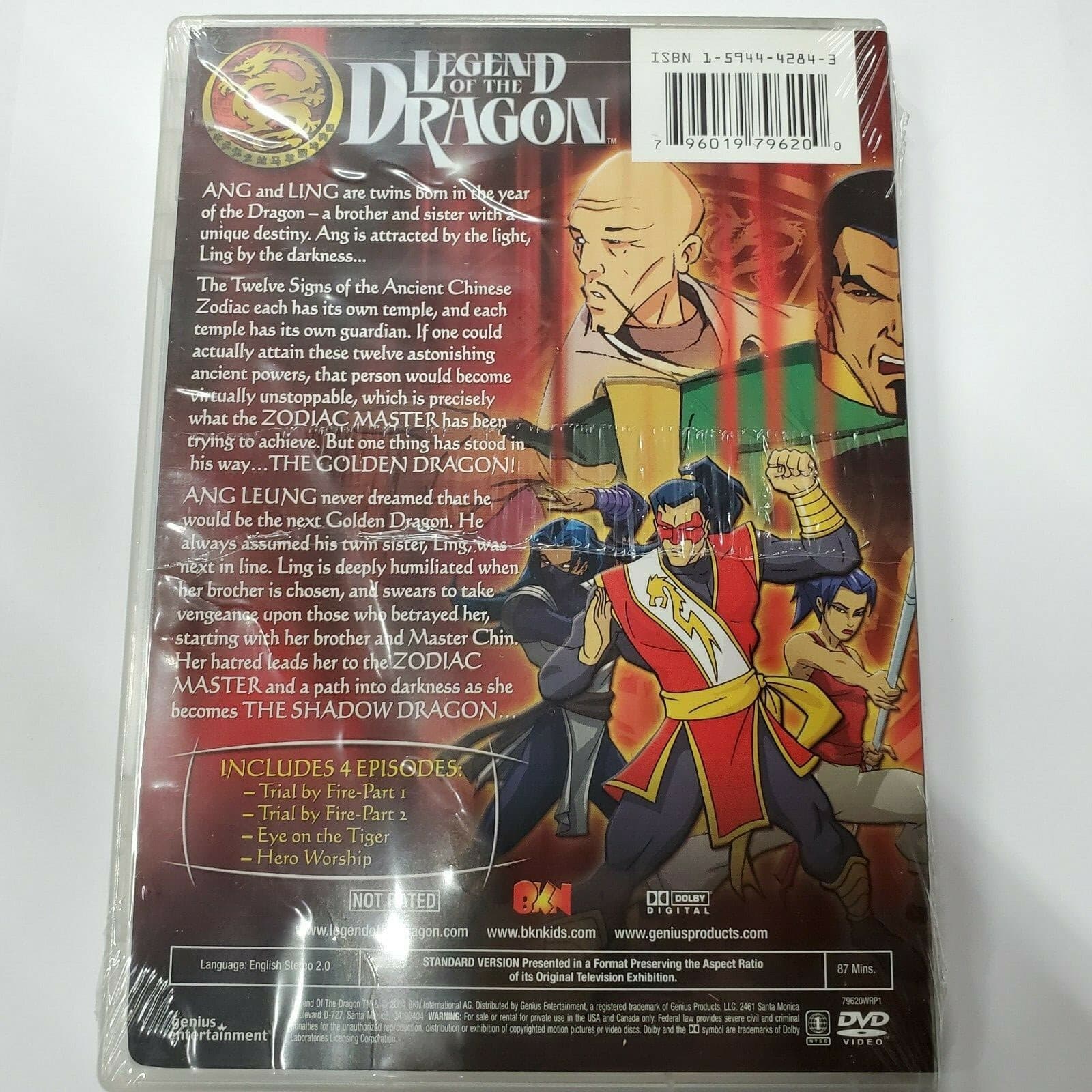LEGEND OF THE DRAGON VOLUME 1 (DVD, 2006) NEW - Thumbnail 2
