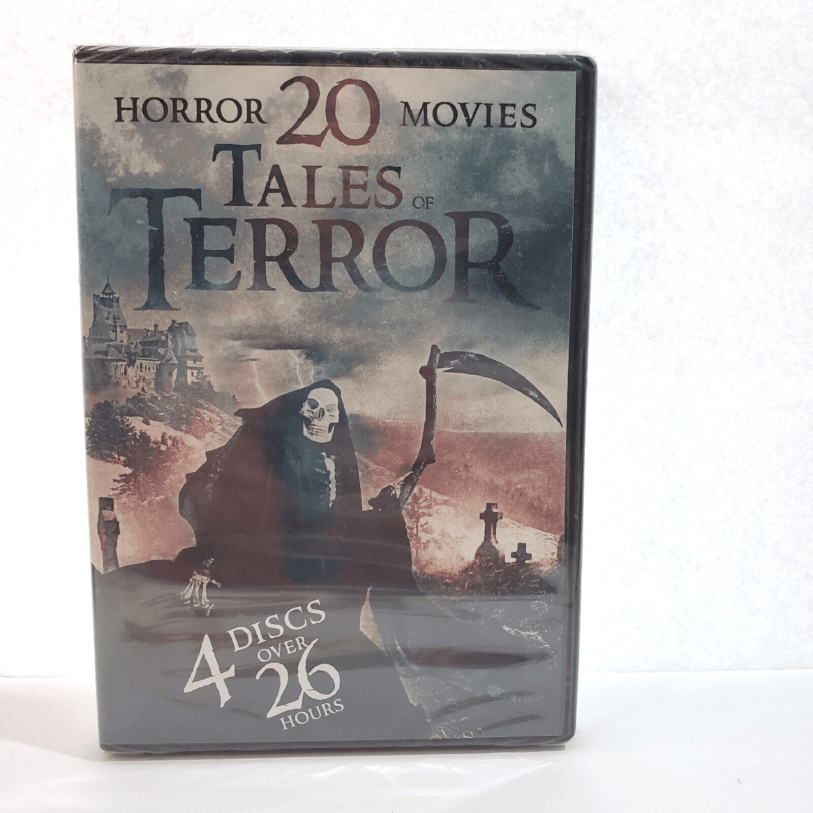 20 Horror Movies Tales Of Terror Bat Ghost Werewolf Sphinx DVD 2016 4-Disc