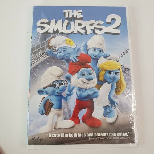 The Smurfs 2 Movie DVD, 2013 PG Special Features New Sealed Gift
